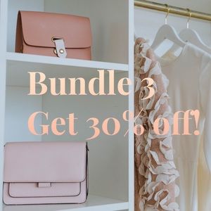 Bundle 3 Get 30% off!